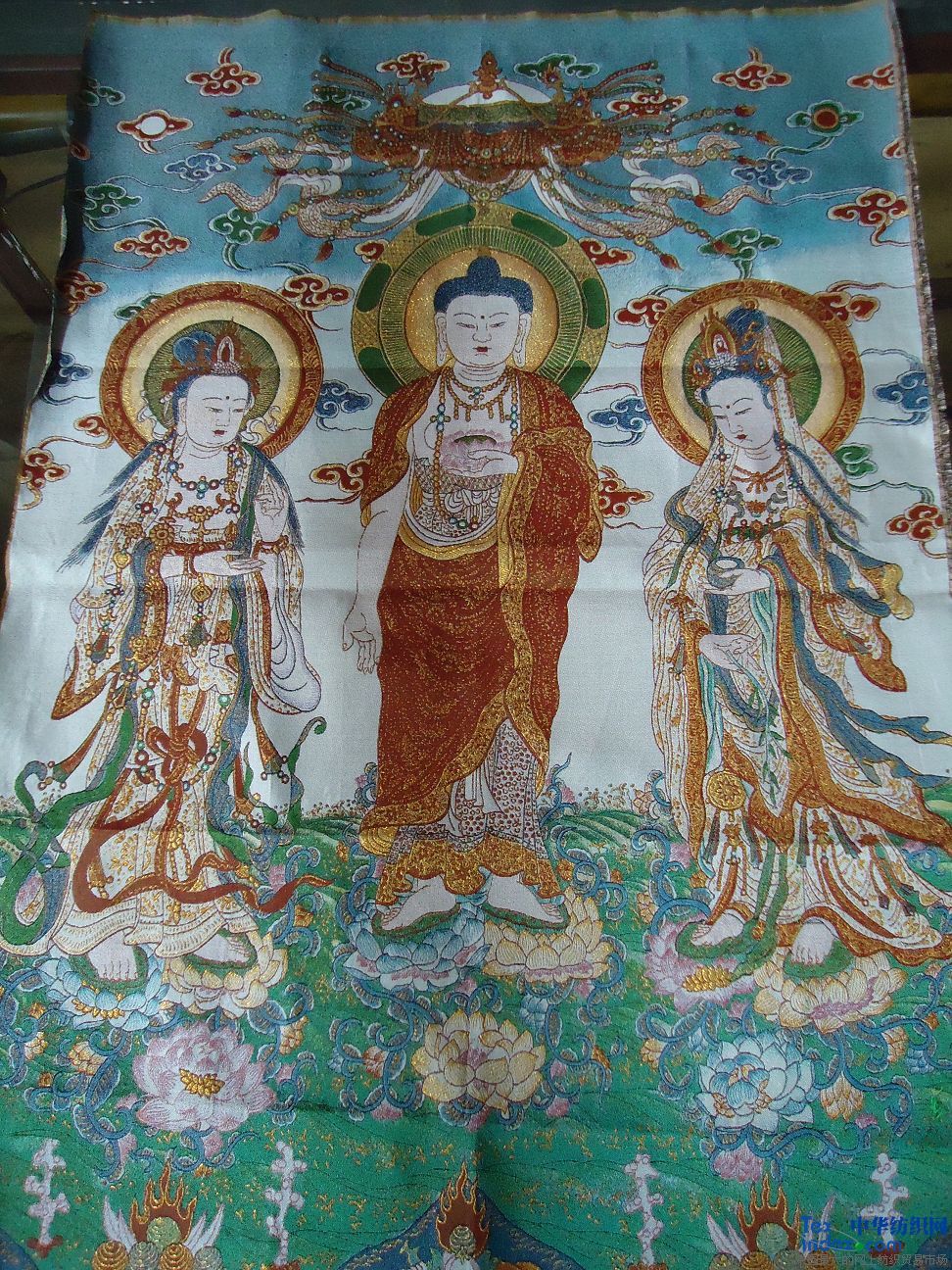 棉織畫(huà) 西方三圣 規格幅 用途工藝裝飾掛畫(huà) 成份滌棉