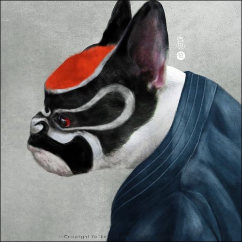 中國元素-動(dòng)物臉譜